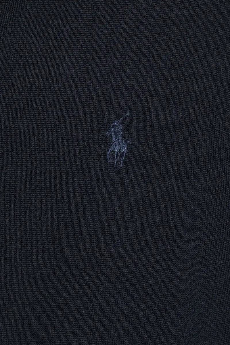 Polo Ralph Lauren Long Sleeve Merino Wool Button Placket Polo Sweater | Thumbnail 5 Polo Ralph Lauren Long Sleeve Merino Wool Button Placket Polo Sweater | Thumbnail 5