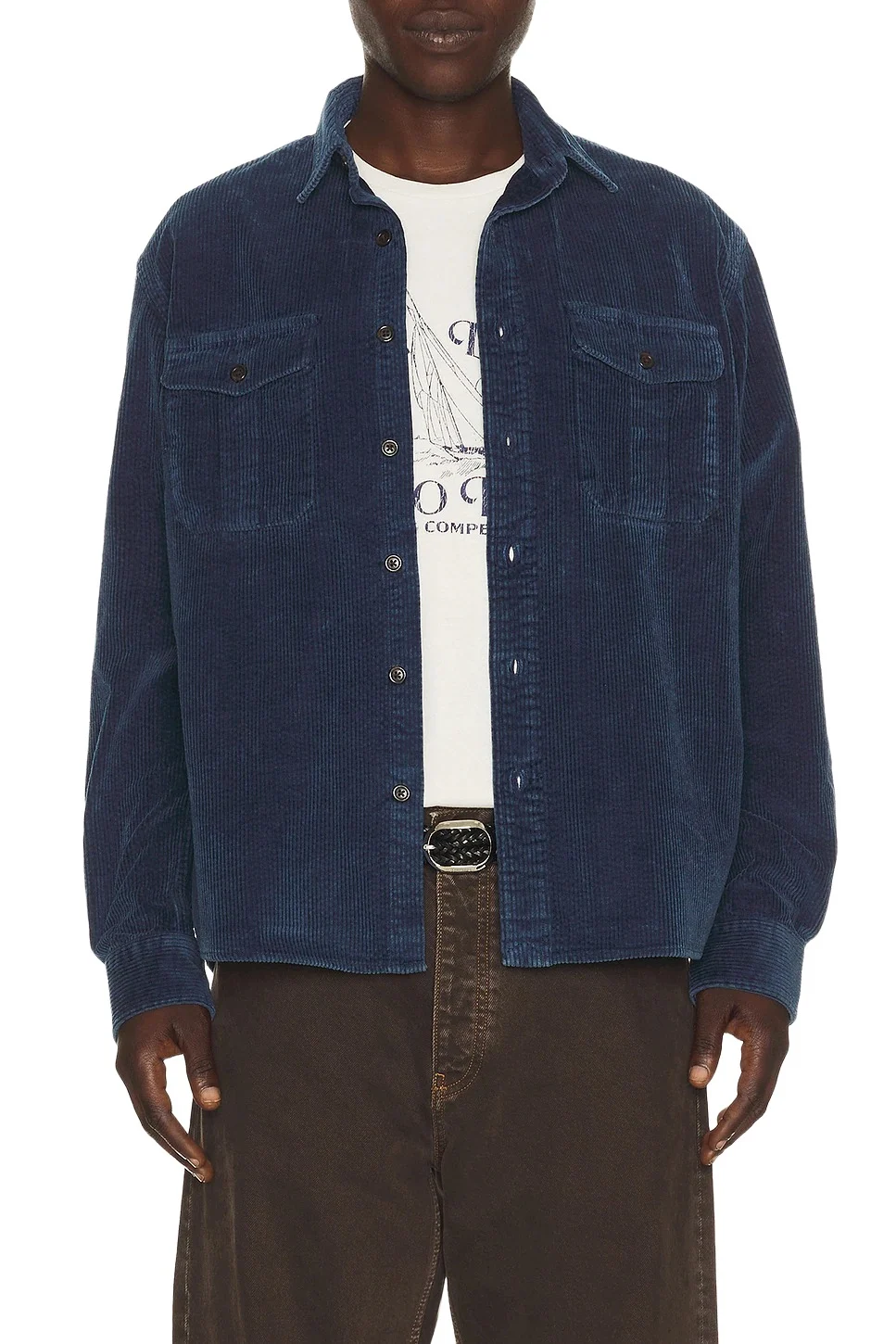 Polo Ralph Lauren Long Sleeve 8 Wale Cord Ranger Sport Shirt | Thumbnail 1 Polo Ralph Lauren Long Sleeve 8 Wale Cord Ranger Sport Shirt | Thumbnail 1