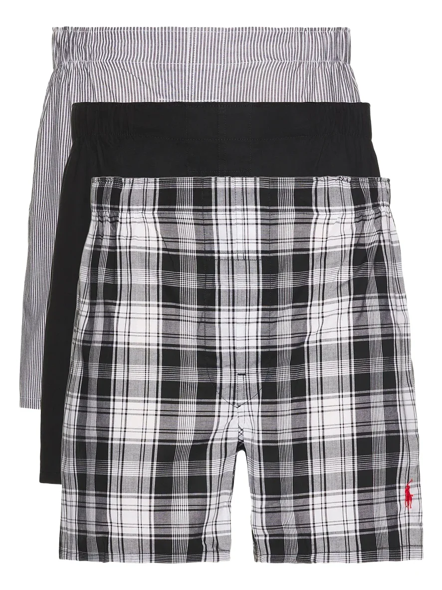 Classic Fit Cotton Boxer 3 Pack