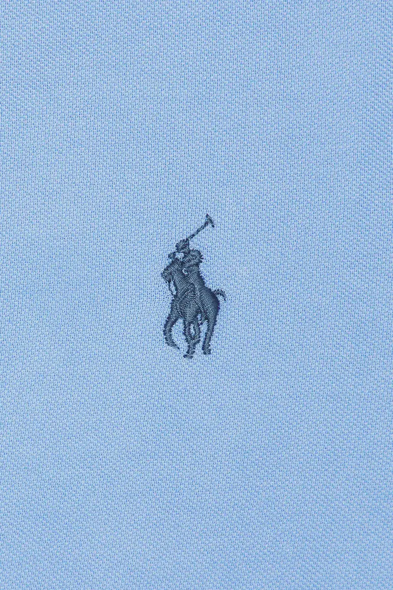 Polo Ralph Lauren Short Sleeve Garment Dyed Featherweight Mesh Henley T-Shirt | Thumbnail 5