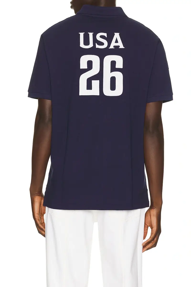 Polo Ralph Lauren Short Sleeve USA Mesh Polo | Thumbnail 2
