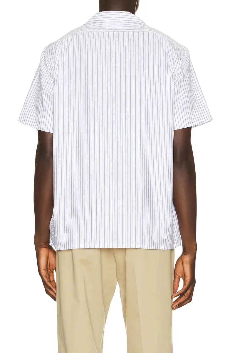 Polo Ralph Lauren Short Sleeve Lightweight Oxford Andy Stripe Camp Shirt | Thumbnail 2 Polo Ralph Lauren Short Sleeve Lightweight Oxford Andy Stripe Camp Shirt | Thumbnail 2