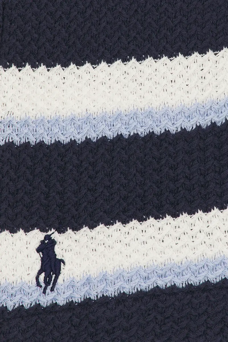 Polo Ralph Lauren Short Sleeve Yarn Dyed Textured Herringbone Andy Camp Striped Shirt | Thumbnail 5 Polo Ralph Lauren Short Sleeve Yarn Dyed Textured Herringbone Andy Camp Striped Shirt | Thumbnail 5