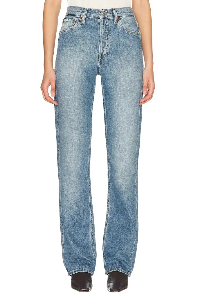RE/DONE 90s High Rise Loose Jeans | Image 1 RE/DONE 90s High Rise Loose Jeans | Image 1
