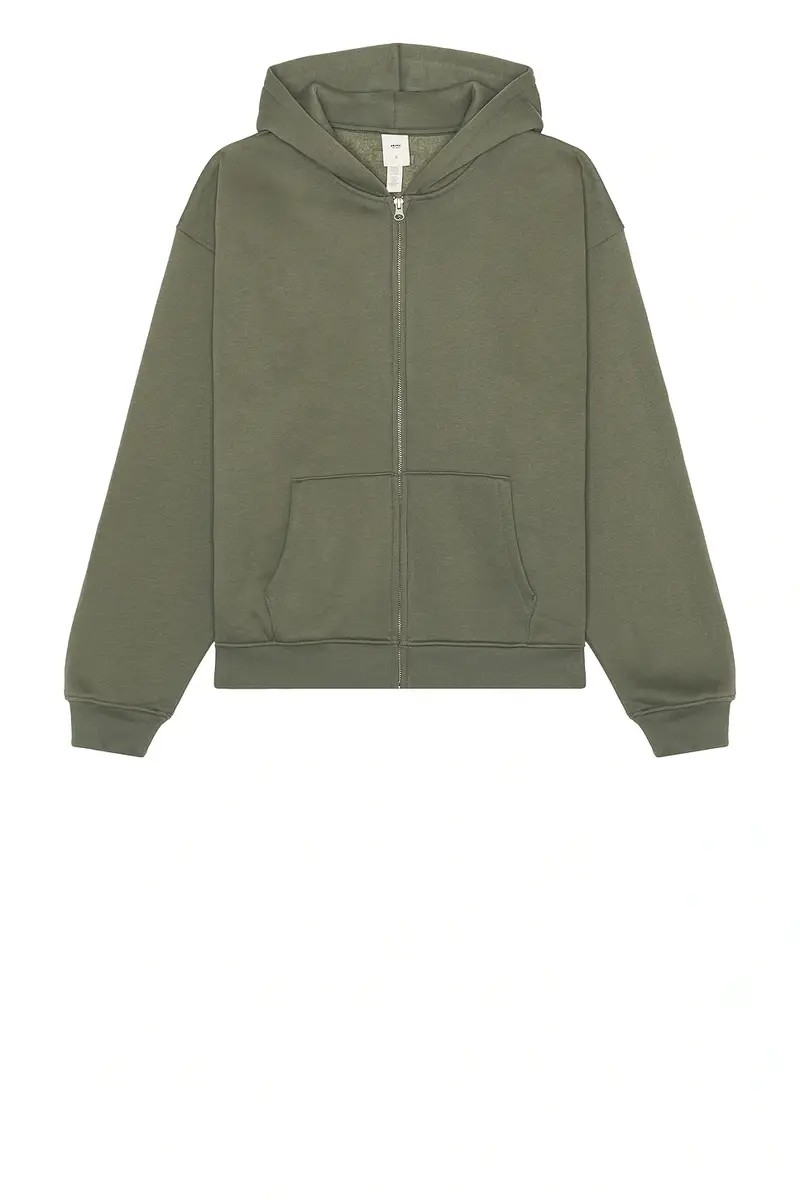 Skims Fleece Lounge Zip Up Hoodie | Thumbnail 4 Skims Fleece Lounge Zip Up Hoodie | Thumbnail 4