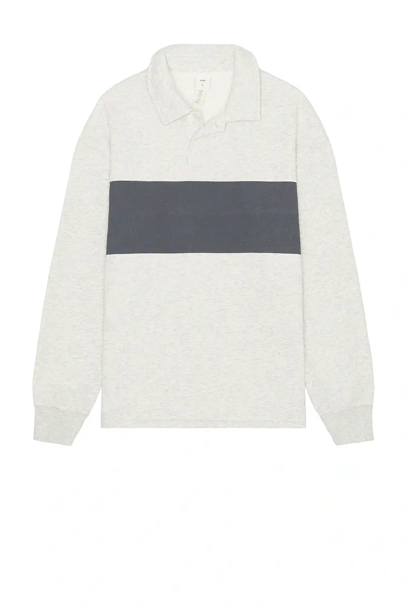 Skims Fleece Lounge Rugby Polo | Thumbnail 4 Skims Fleece Lounge Rugby Polo | Thumbnail 4