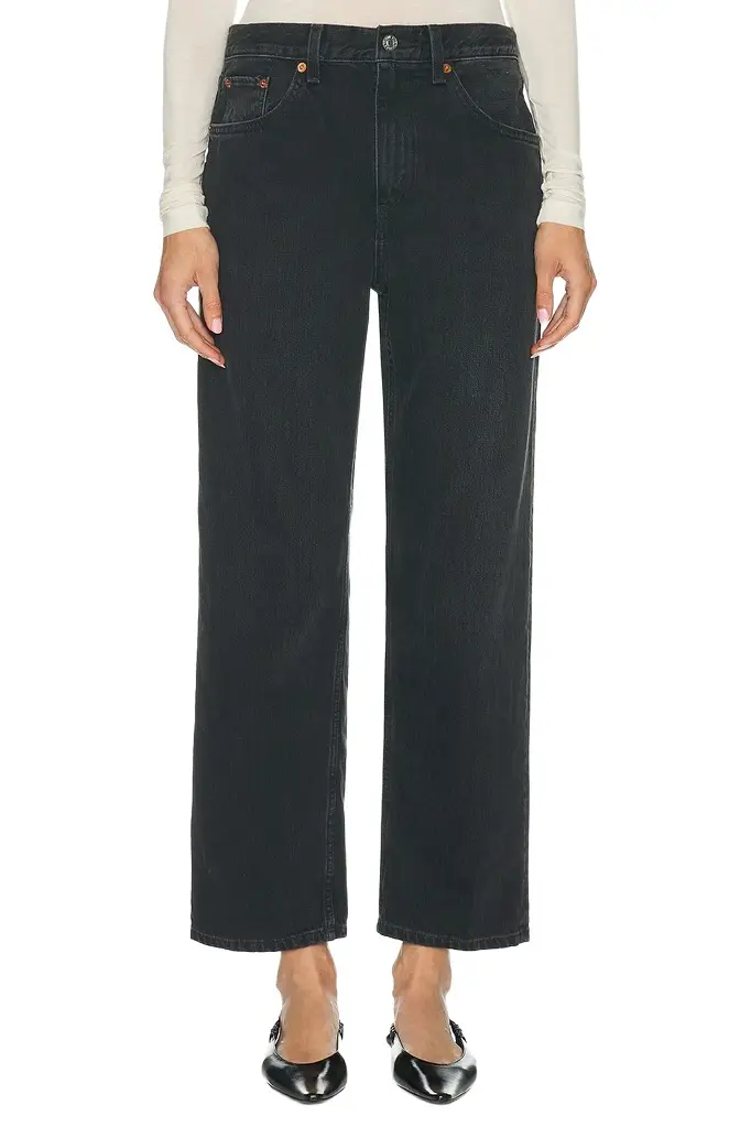 RE/DONE Ollie Wide Leg Jeans | Image 1 RE/DONE Ollie Wide Leg Jeans | Image 1