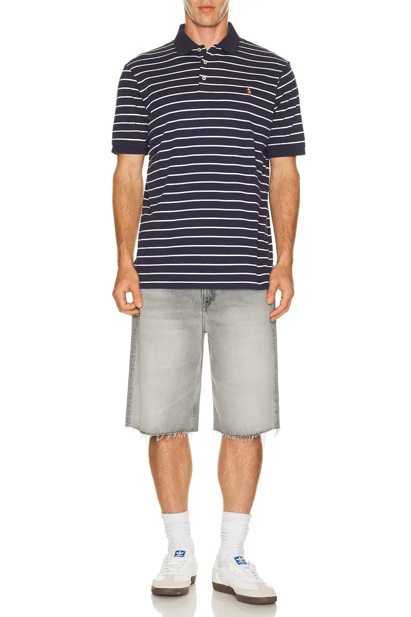 Polo Ralph Lauren Soft Touch Thin Stripe Polo | Thumbnail 3 Polo Ralph Lauren Soft Touch Thin Stripe Polo | Thumbnail 3