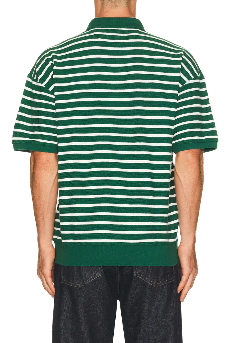 Polo Ralph Lauren Jacquard Textured Striped Polo | Thumbnail 2