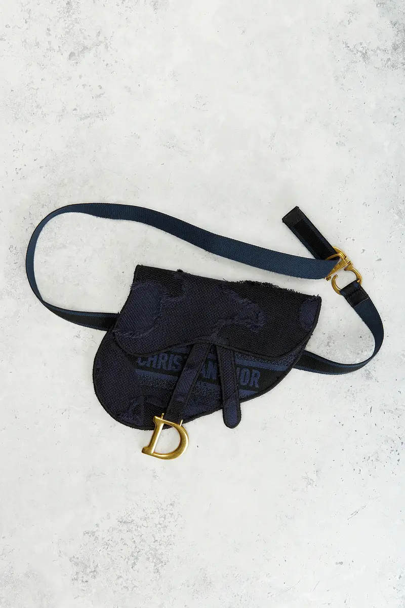Dior Dior Embroidered Saddle Belt Bag | Thumbnail 2 Dior Dior Embroidered Saddle Belt Bag | Thumbnail 2