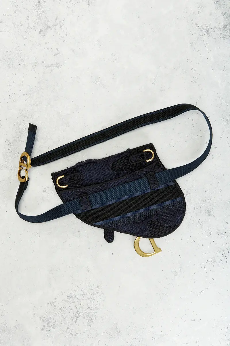 Dior Dior Embroidered Saddle Belt Bag | Thumbnail 3 Dior Dior Embroidered Saddle Belt Bag | Thumbnail 3