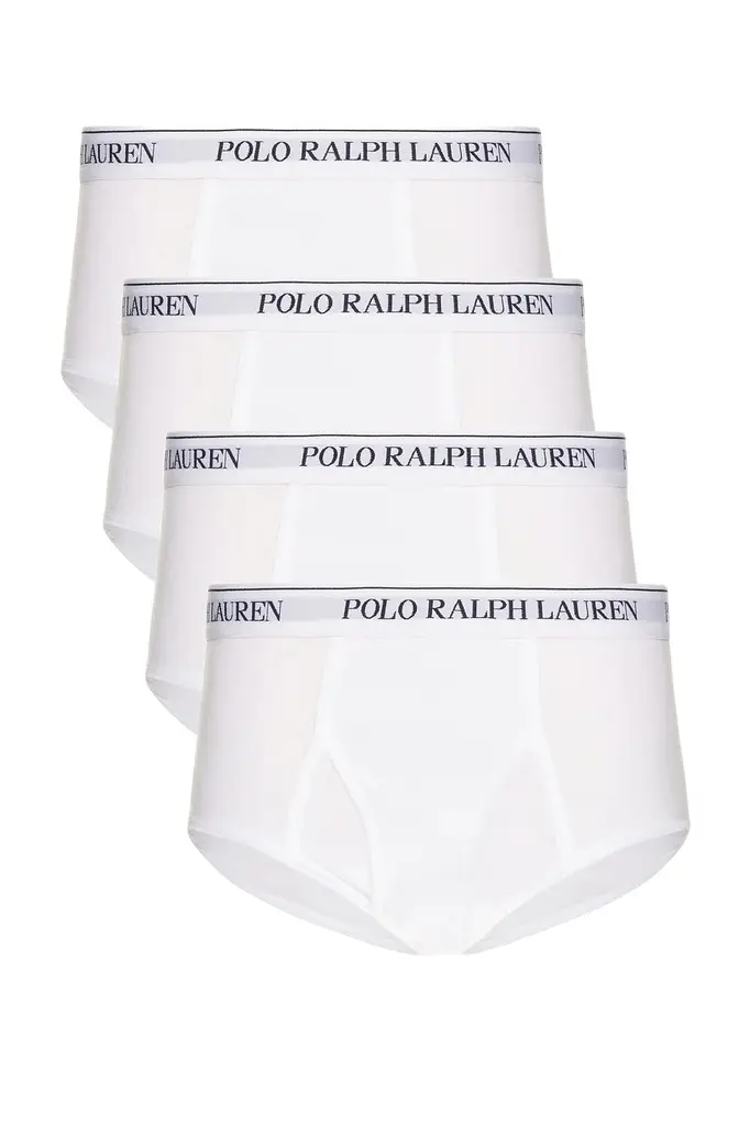 Polo Ralph Lauren Mid Rise Brief 4 Pack
