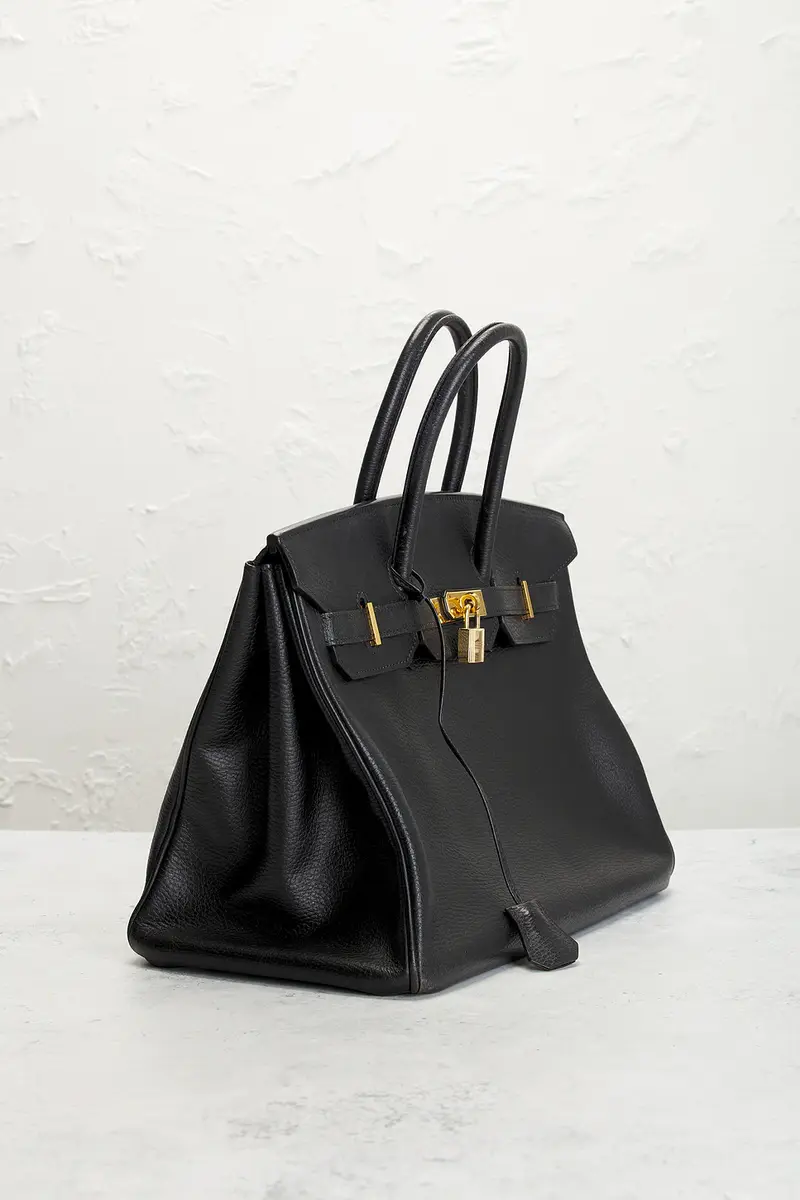 HERMÈS Hermes Ardennes Birkin 35 Retourne Handbag | Thumbnail 4 HERMÈS Hermes Ardennes Birkin 35 Retourne Handbag | Thumbnail 4