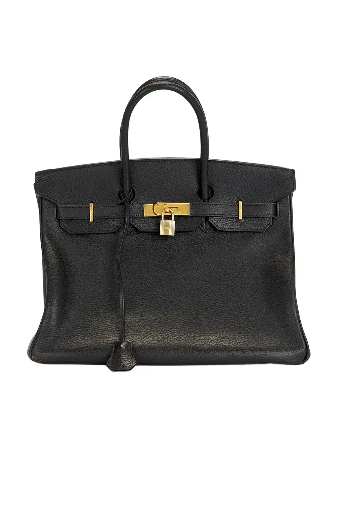HERMÈS Hermes Ardennes Birkin 35 Retourne Handbag | Image 1 HERMÈS Hermes Ardennes Birkin 35 Retourne Handbag | Image 1