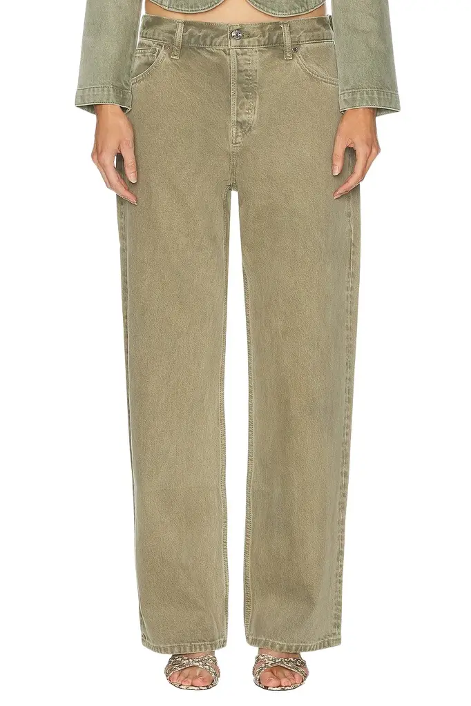 EB Denim Mid Rise Baggy Jeans