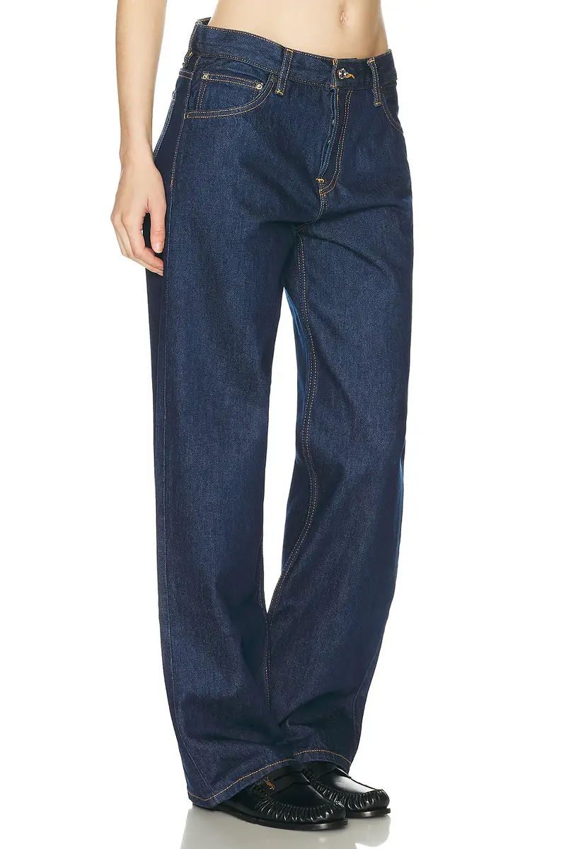 EB Denim Mid Rise Baggy Jeans | Thumbnail 2