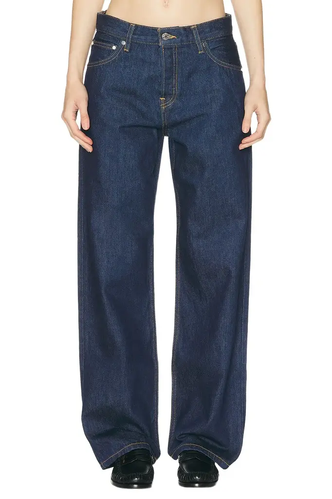 EB Denim Mid Rise Baggy Jeans