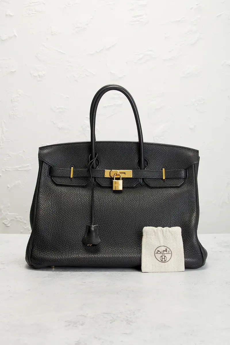 HERMÈS Hermes Togo Birkin 35 Retourne Handbag | Thumbnail 9 HERMÈS Hermes Togo Birkin 35 Retourne Handbag | Thumbnail 9