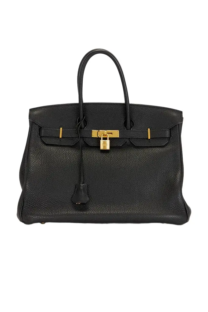 HERMÈS Hermes Togo Birkin 35 Retourne Handbag | Image 1 HERMÈS Hermes Togo Birkin 35 Retourne Handbag | Image 1