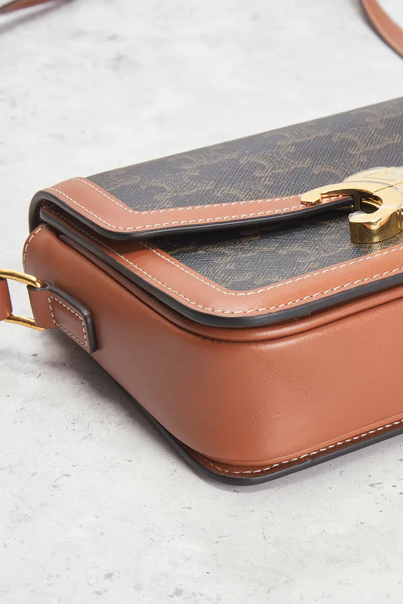 Celine Celine Triomphe Teen Claude Shoulder Bag | Thumbnail 8 Celine Celine Triomphe Teen Claude Shoulder Bag | Thumbnail 8