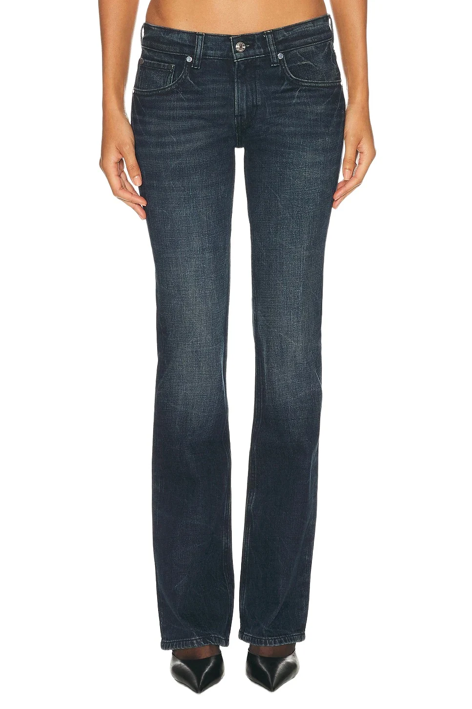 Maria Mid Rise Bootcut Jean