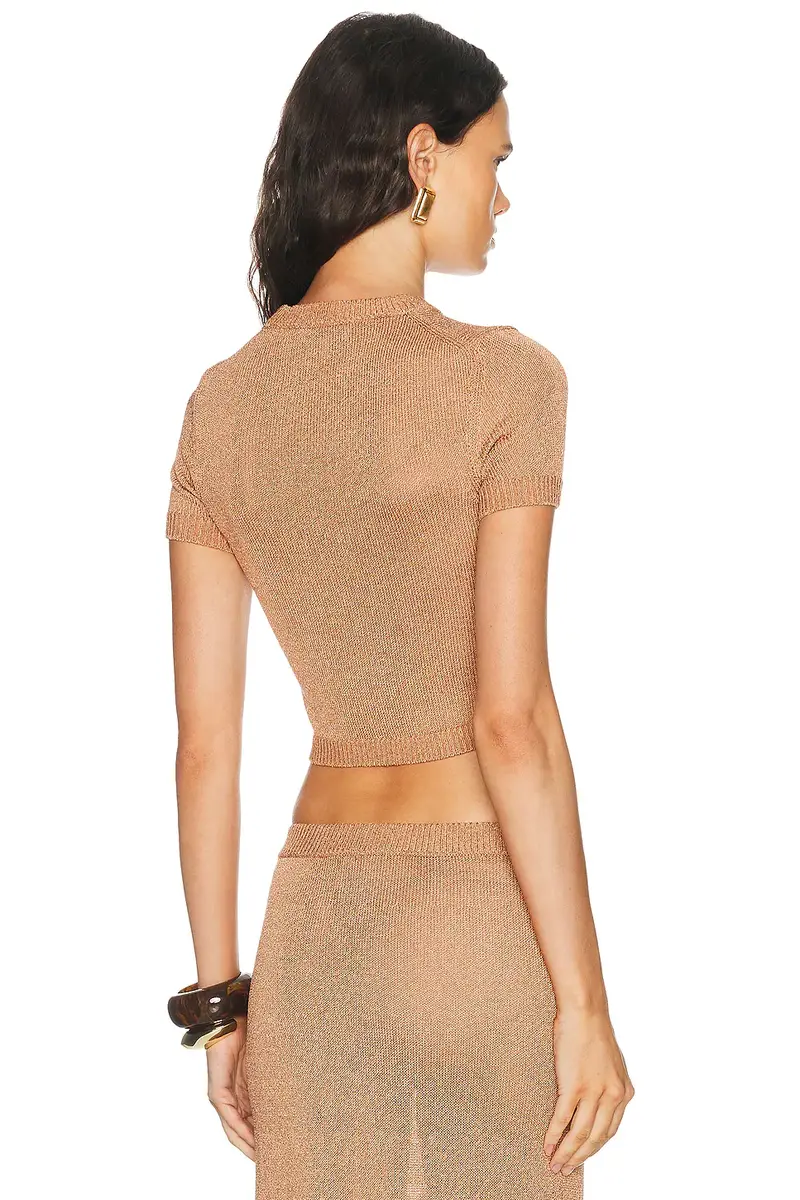 L'Academie Sivan Knit Tee | Thumbnail 3 L'Academie Sivan Knit Tee | Thumbnail 3