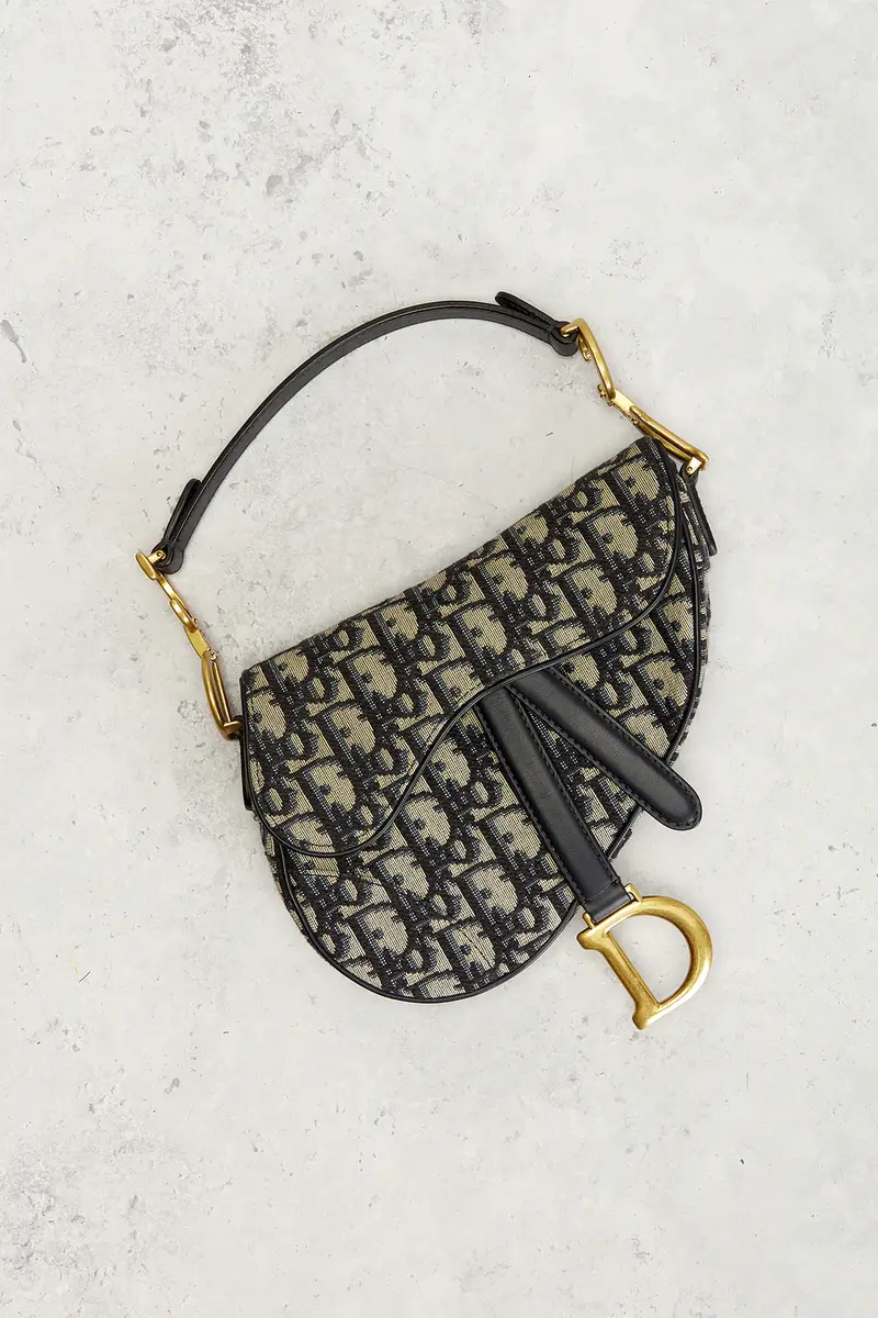 Dior Dior Oblique Mini Saddle Bag | Thumbnail 2
