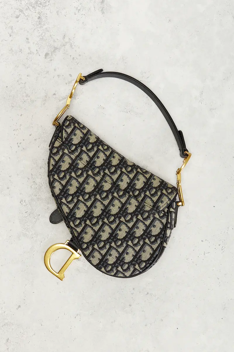 Dior Dior Oblique Mini Saddle Bag | Thumbnail 3