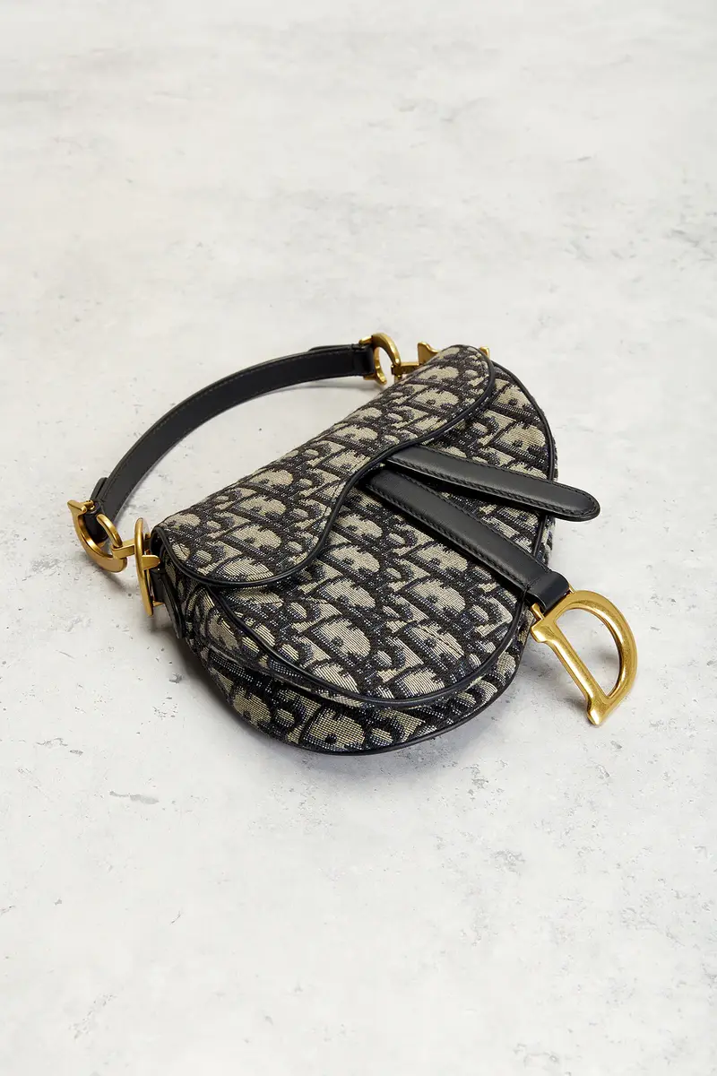 Dior Dior Oblique Mini Saddle Bag | Thumbnail 4