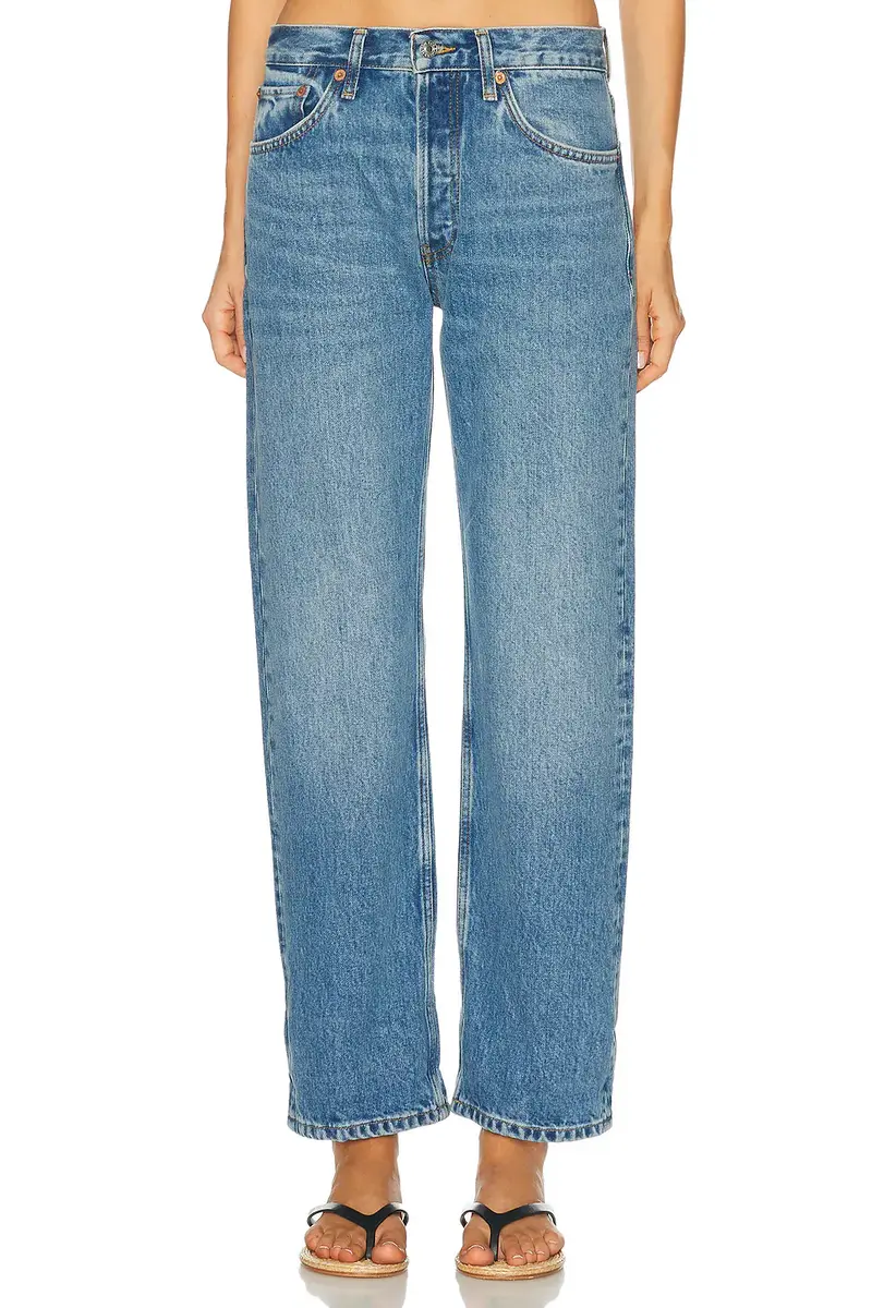 RE/DONE Beau Jean Cuffed Boyfriend Jeans | Thumbnail 3 RE/DONE Beau Jean Cuffed Boyfriend Jeans | Thumbnail 3