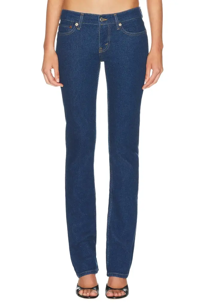 RE/DONE The Lean Straight Leg Jeans | Image 1 RE/DONE The Lean Straight Leg Jeans | Image 1