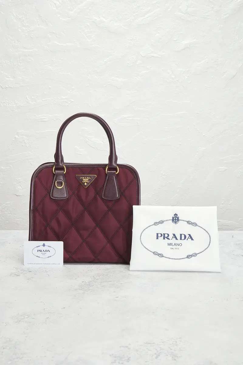 Prada Prada Tessuto Quilted Nylon Handbag | Thumbnail 9 Prada Prada Tessuto Quilted Nylon Handbag | Thumbnail 9