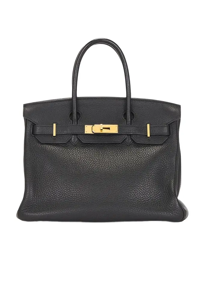 HERMÈS Hermes Clemence Birkin 30 Handbag