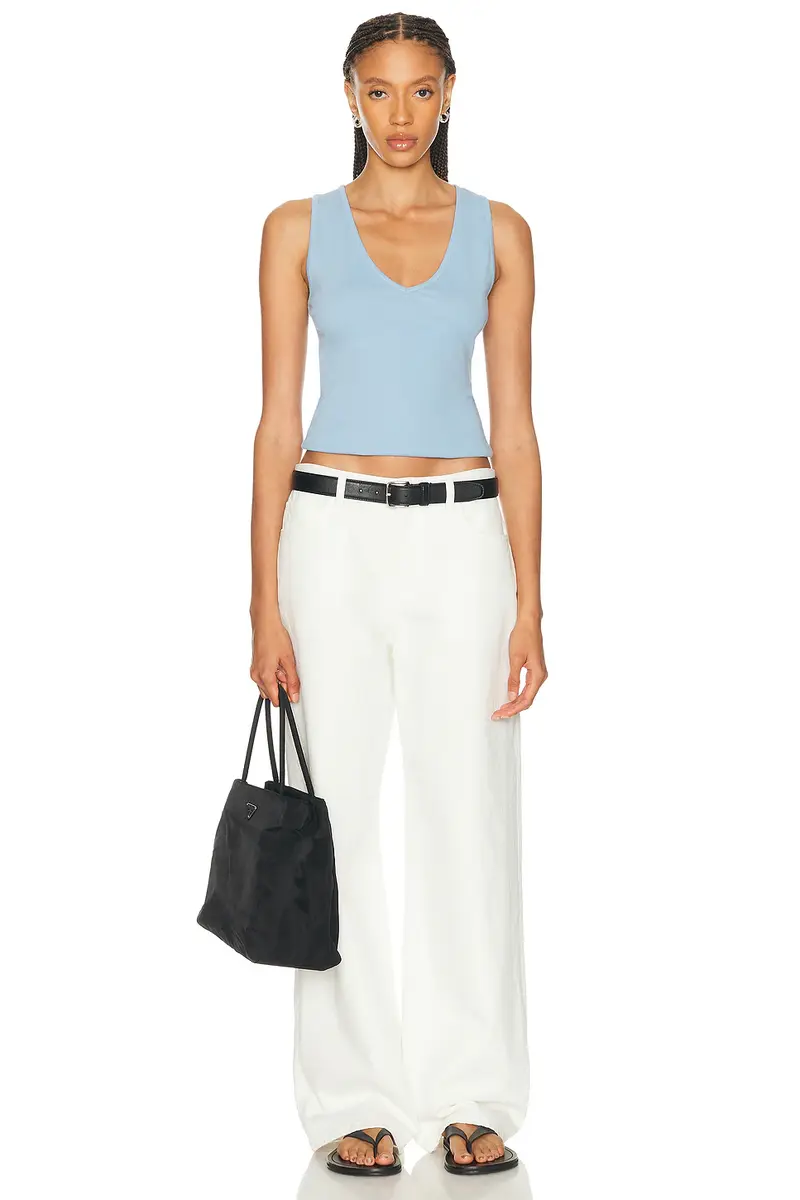 GRLFRND V-neck Muscle Tank | Thumbnail 4