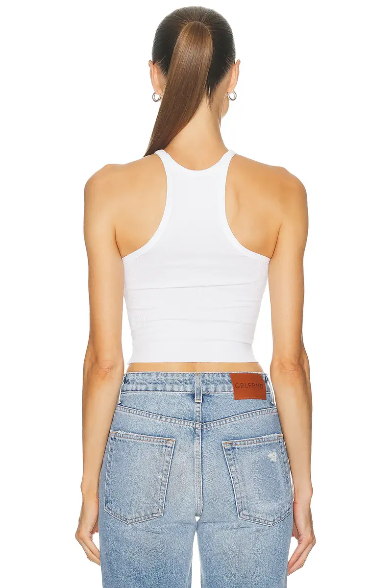 GRLFRND Cropped Racer Tank | Thumbnail 3 GRLFRND Cropped Racer Tank | Thumbnail 3