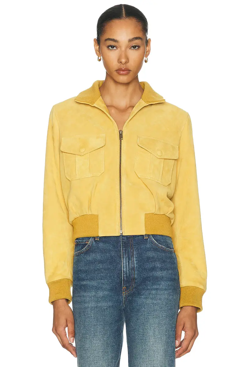 Frame The Suede Ace Jacket | Thumbnail 2 Frame The Suede Ace Jacket | Thumbnail 2