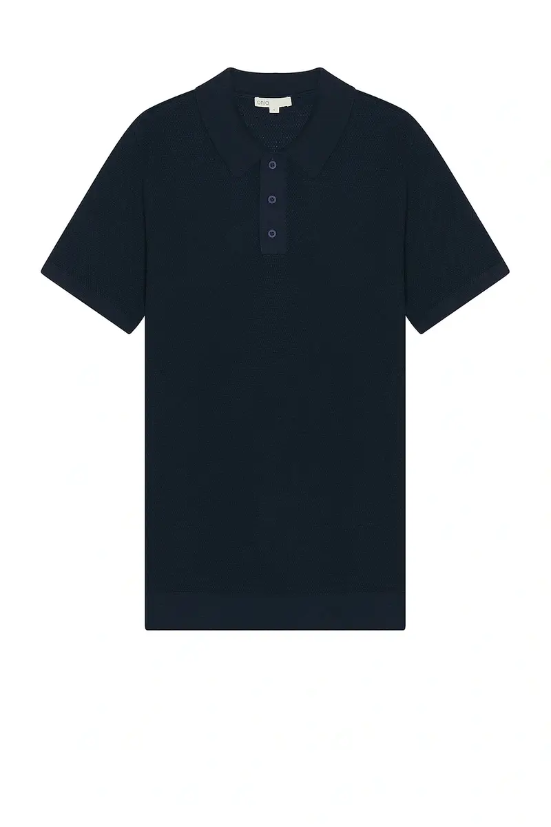 Onia Cotton Textured Knit Polo | Thumbnail 2 Onia Cotton Textured Knit Polo | Thumbnail 2