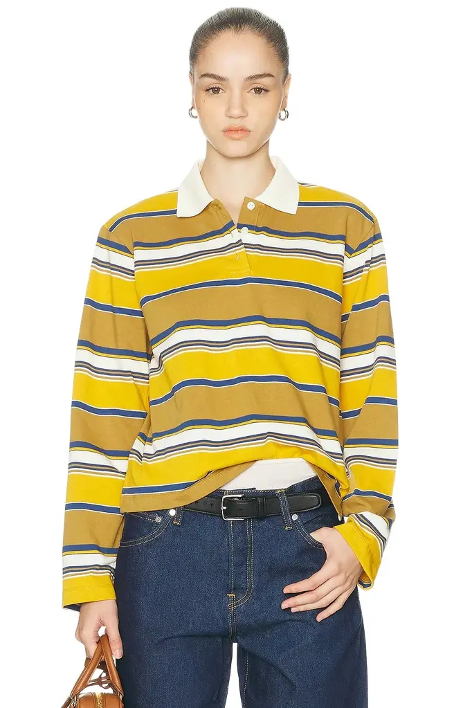 GRLFRND Long Sleeve Polo