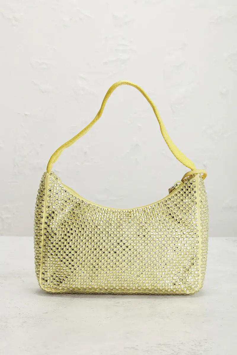 Prada Prada Satin Crystal Mini Re-Edition 2000 Shoulder Bag | Thumbnail 3 Prada Prada Satin Crystal Mini Re-Edition 2000 Shoulder Bag | Thumbnail 3
