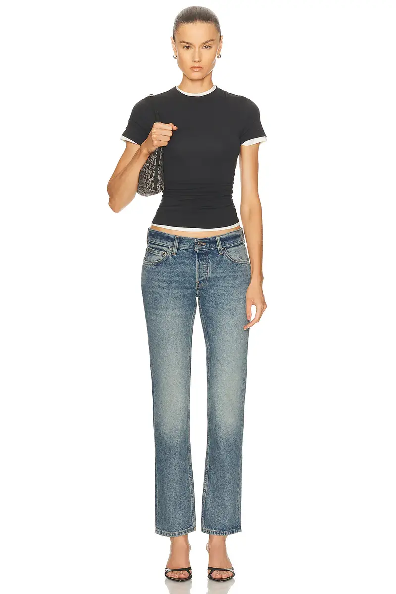 EB Denim Low Rise Straight | Thumbnail 5 EB Denim Low Rise Straight | Thumbnail 5