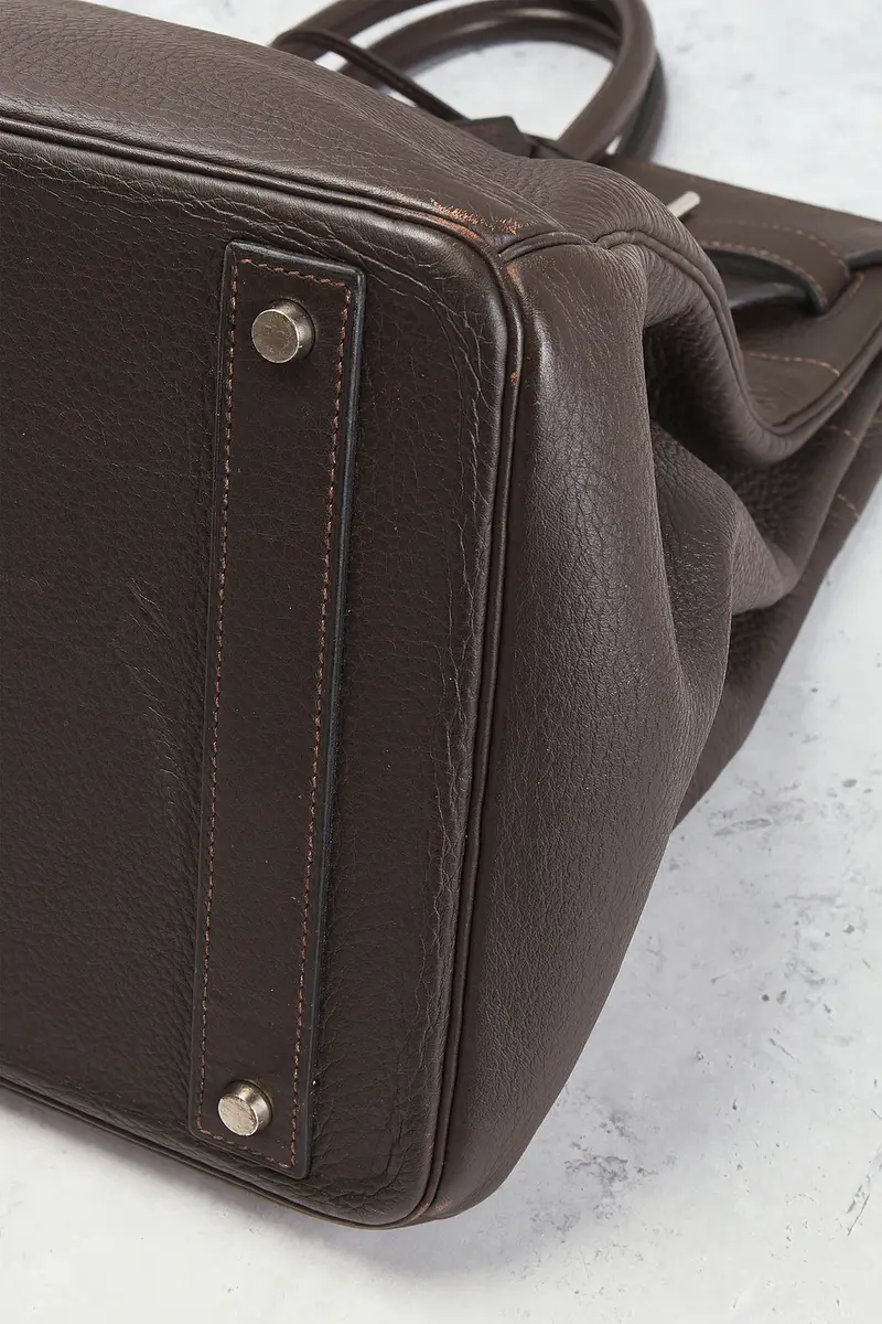 HERMÈS Hermes Togo Haut A Courroies Birkin 40 Handbag | Thumbnail 8 HERMÈS Hermes Togo Haut A Courroies Birkin 40 Handbag | Thumbnail 8