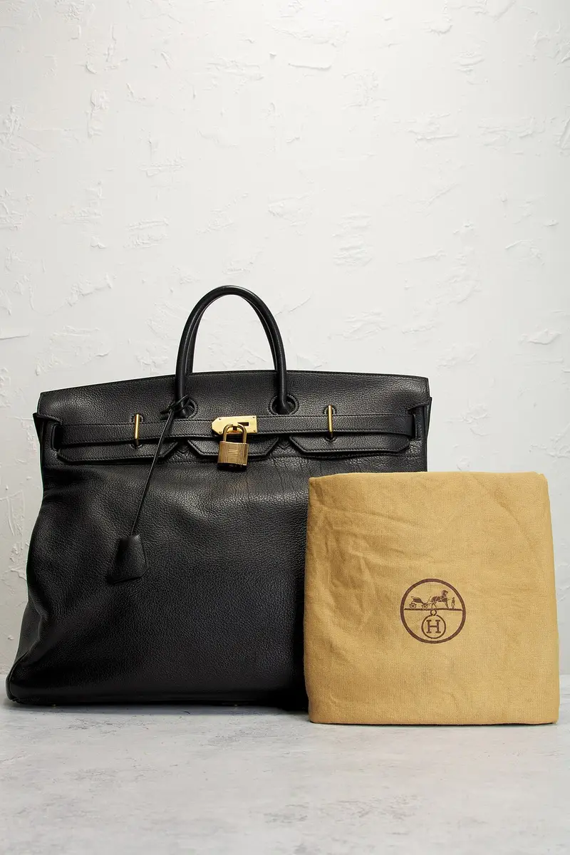HERMÈS Hermes Ardennes Haut A Curroies Birkin 50 Handbag | Thumbnail 9 HERMÈS Hermes Ardennes Haut A Curroies Birkin 50 Handbag | Thumbnail 9