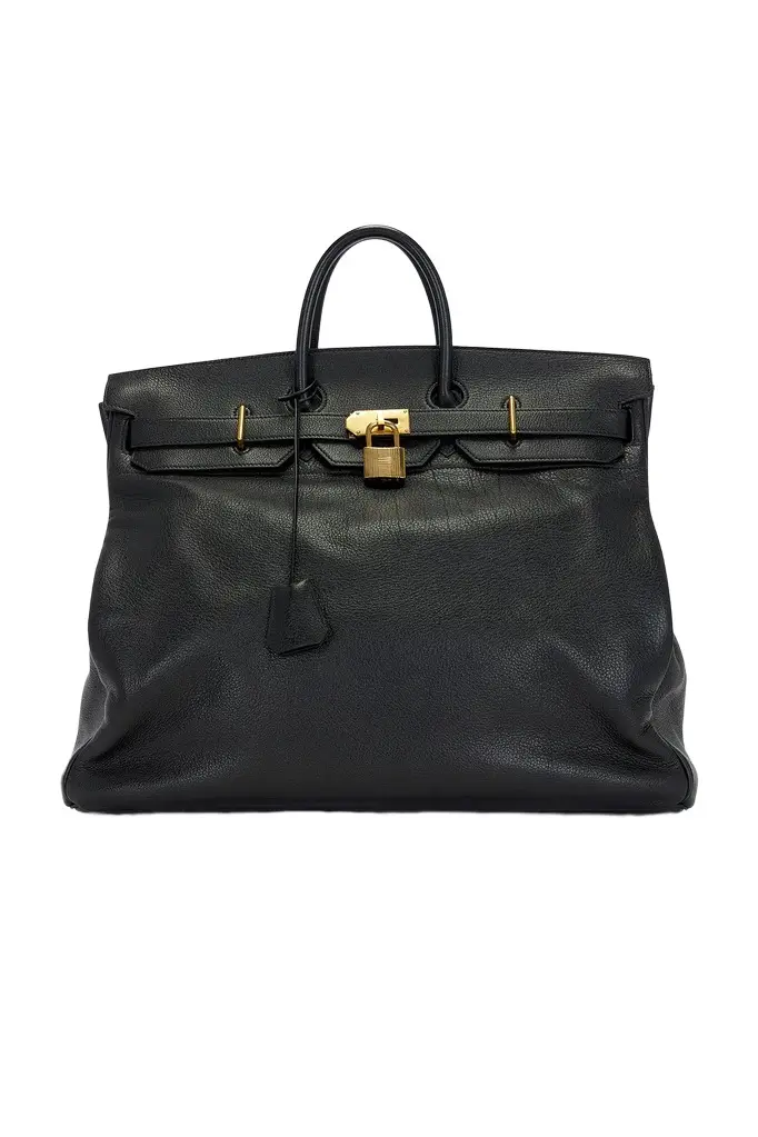 HERMÈS Hermes Ardennes Haut A Curroies Birkin 50 Handbag | Image 1 HERMÈS Hermes Ardennes Haut A Curroies Birkin 50 Handbag | Image 1