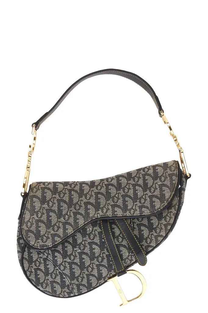 Dior Dior Trotter Oblique Saddle Bag