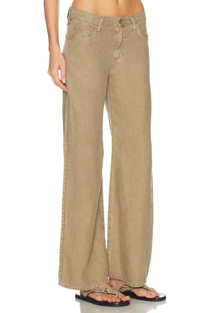 Citizens of Humanity Nora Linen Trouser Leg Pants | Thumbnail 2 Citizens of Humanity Nora Linen Trouser Leg Pants | Thumbnail 2