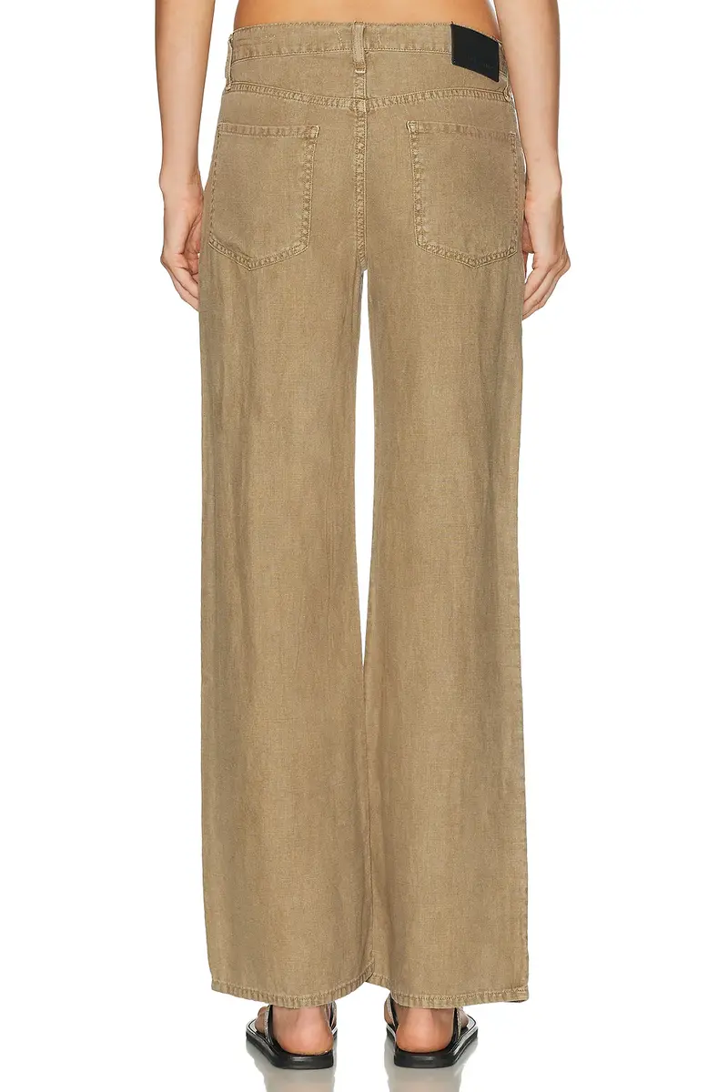 Citizens of Humanity Nora Linen Trouser Leg Pants | Thumbnail 4 Citizens of Humanity Nora Linen Trouser Leg Pants | Thumbnail 4