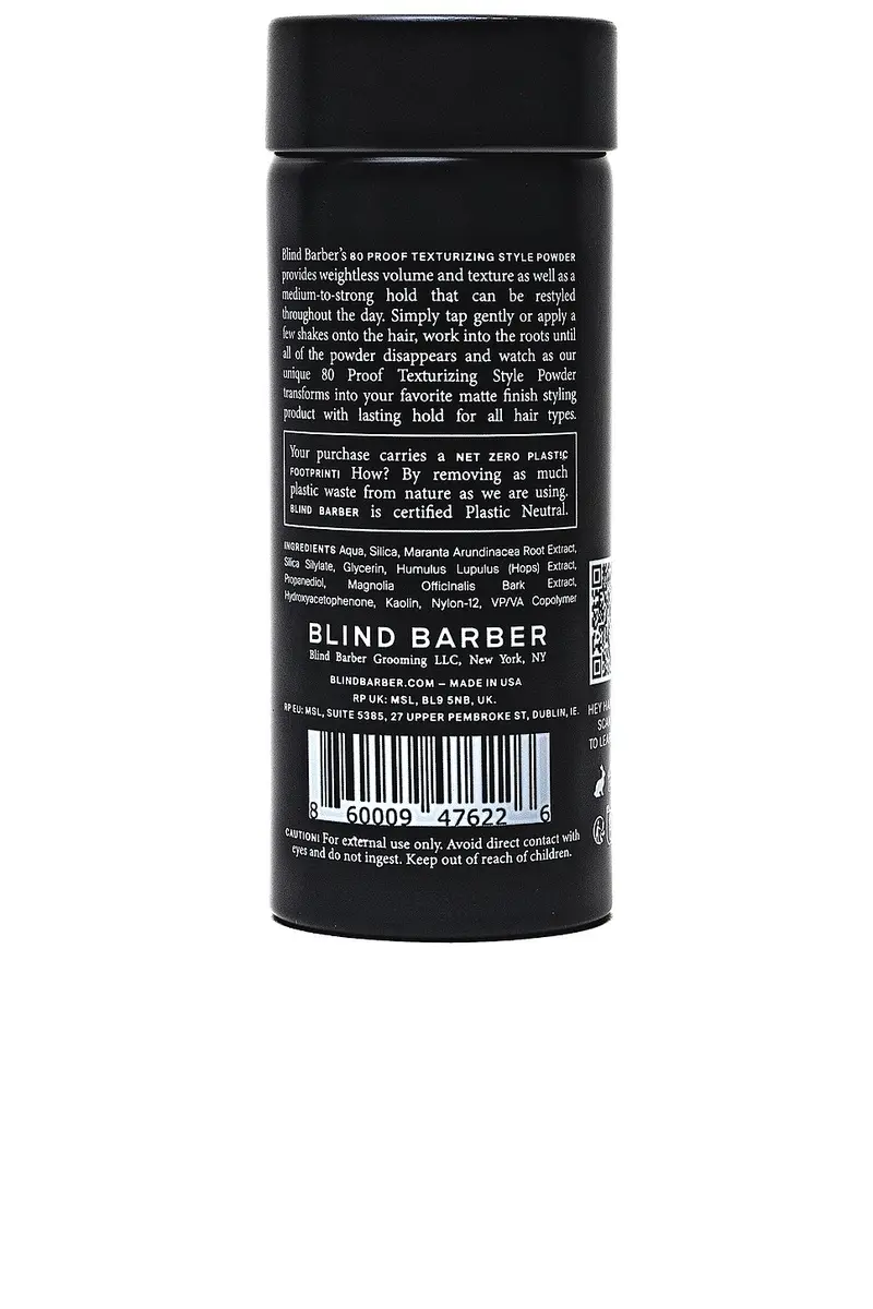 Blind Barber 80 Proof Texturizing Styling Powder | Thumbnail 2