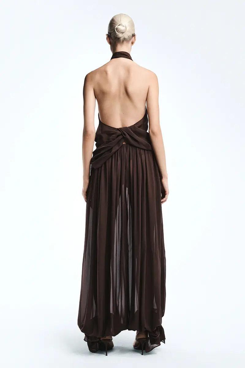REVOLVE LOS ANGELES Adela Georgette Silk Top | Thumbnail 5