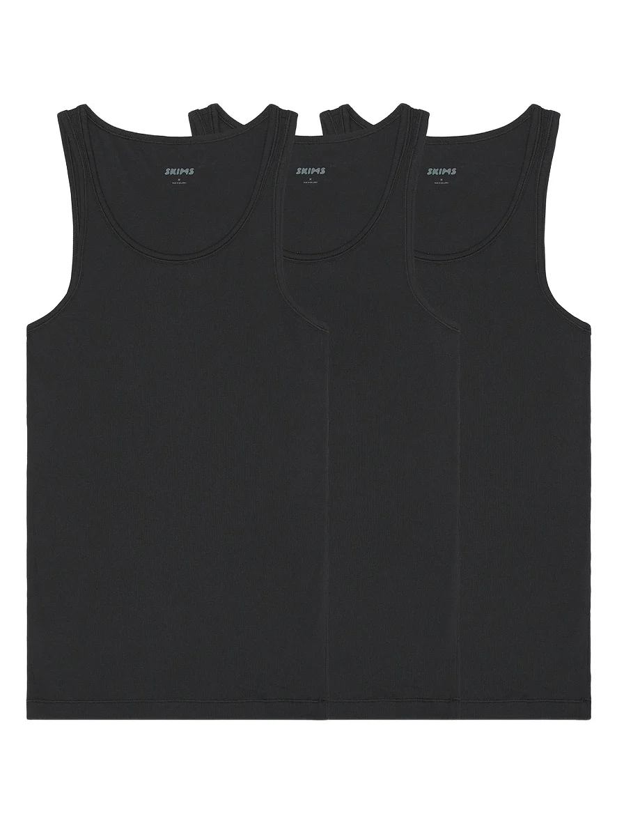 Skims Cotton Rib Tank 3-Pack