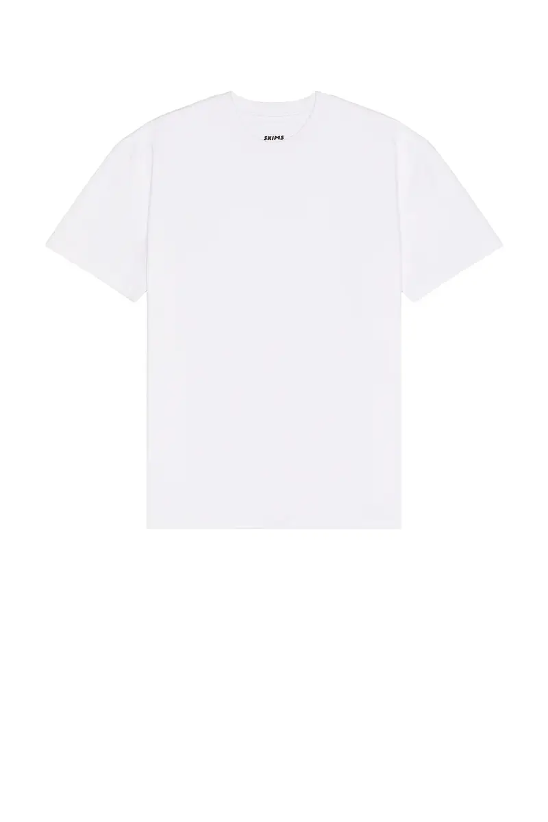 Skims Heavyweight Cotton T-Shirt | Thumbnail 4 Skims Heavyweight Cotton T-Shirt | Thumbnail 4